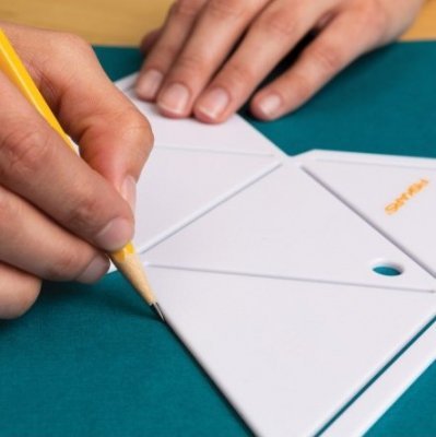 Fiskars 3D šablona diamant