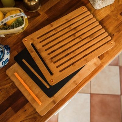 Fiskars sada bambusových prkének na krájení Functional Form