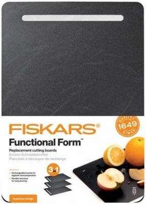 Fiskars náhradní plastová prkénka Functional Form 3 ks
