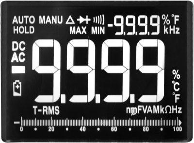 Multimetr digitální, automatická volba rozsahů, True RMS EXTOL PREMIUM
