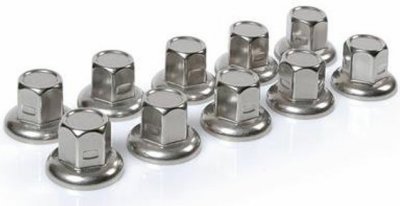 Kryty šroubů nerezově 33 mm 10ks