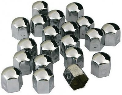 Kryty šroubů ozdobné CHROME-CAPS 19mm