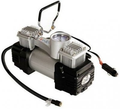 Kompresor 12V/7BAR-100PSI, duální 200W kovový LAMPA