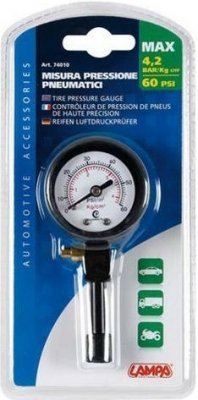 Pneuměřič kovový 4,2BAR/60PSI