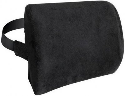 Ortopedická opěrka zad LUMBAR, GEL + paměťová pěna