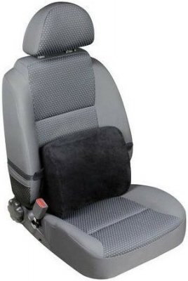 Ortopedická opěrka zad LUMBAR, GEL + paměťová pěna