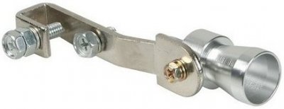Píšťala do výfuku, délka 11cm prům. 32-43mm