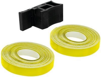 MOTO Reflexní proužek-linka na obvod kola FLUO 6m x 7mm - žlutá NEW 2/2020