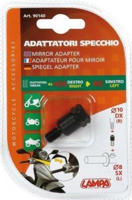 MOTO Redukce k zrcátku 4 pr.8