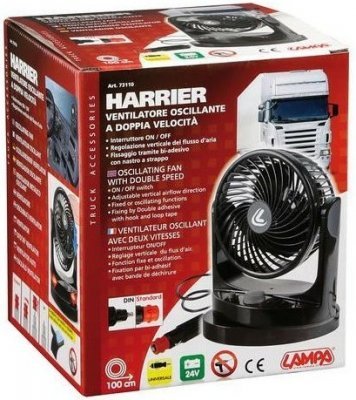 Ventilátor 24V HARRIER 16cm