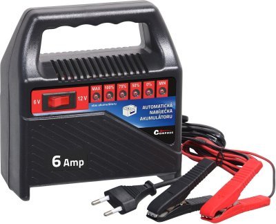 Compass nabíječka 6Amp 6/12V TÜV/GS/CE