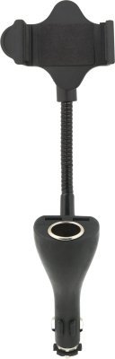 Držák telefonu do zásuvky Compass SPRING 20cm 2x USB