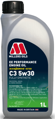 Motorový olej Millers Oils EE Performance C3 5W-30, 1L