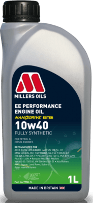 Motorový olej Millers Oils EE Performance 10W-40, 1L