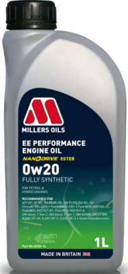 Motorový olej Millers Oils EE Performance 0W-20, 1L