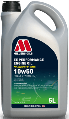 Motorový olej Millers Oils EE Performance 10W-50, 5L