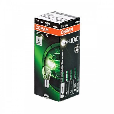 Žárovka Osram P21W, Ultra Life 7506ULT