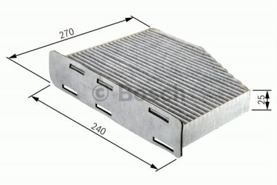 Kabinový filtr Bosch 1 987 432 064