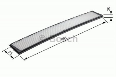 Kabinový filtr Bosch 1 987 432 036