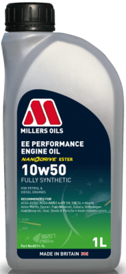 Motorový olej Millers Oils EE Performance 10W-50, 1L