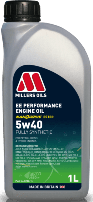 Motorový olej Millers Oils EE Performance 5W-40, 1L