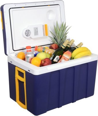 Autolednička chladicí box Compass 50l 230V/12V pojízdný