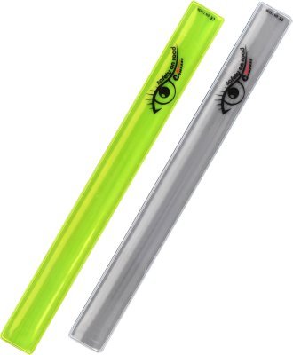 Compass pásek reflexní roller 2ks žlutý + stříbrný