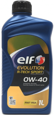 Motorový olej Elf Evolution R-Tech Sport 0W-40, 1L