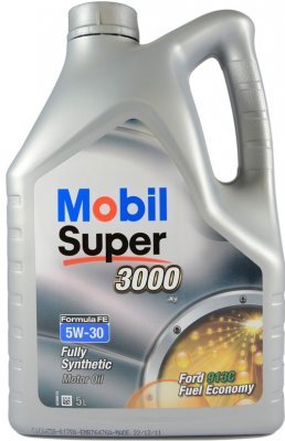Motorový olej Mobil Super 3000 X1 Formula FE 5W-30, 5L