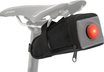 Compass cyklotaška pod sedlo se zadním LED světlem