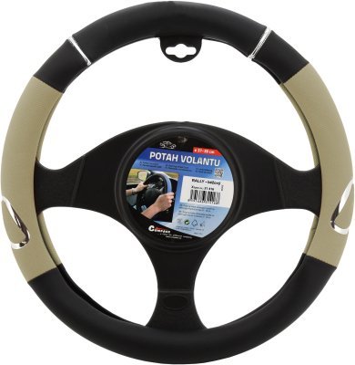 Potah volantu RALLY béžový Compass