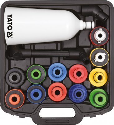 Nálevka oleje s adaptéry 15 ks Yato YT-06919
