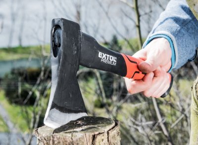 Sekera, sklolaminátová násada, 600g EXTOL PREMIUM