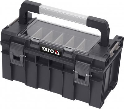 Box na nářadí plastový s organizérem 450x260x240mm Yato YT-09183