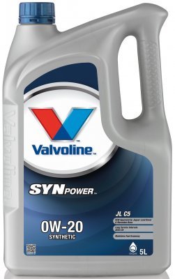 Motorový olej Valvoline SynPower JL C5 0W-20, 5L