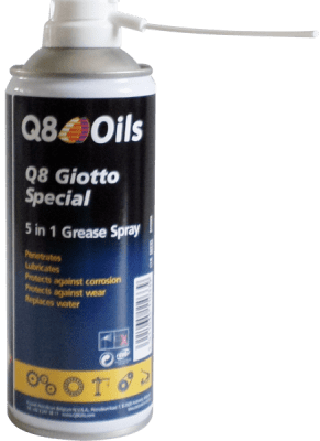 Plastické mazivo Q8 Giotto Special Spray, 410ml