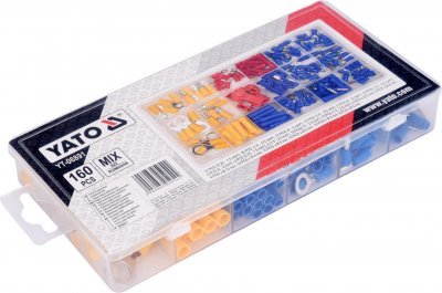 Yato konektory a kabelové koncovky sada 160ks