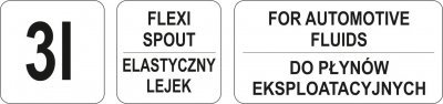 Nálevka na olej 3L Yato YT-06983