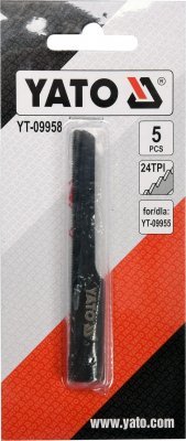 Pilové plátky pro pneumatickou přímočarou pilu Yato YT-09958