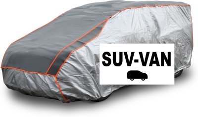 Compass ochranná plachta proti kroupám SUV-VAN 530×205×160 cm, zesílená EVA, stříbrná