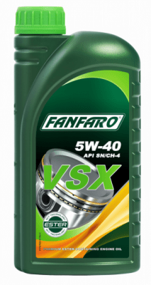 Motorový olej Fanfaro VSX 5W-40, 1L