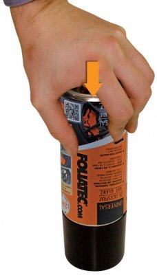 Foliatec dvousložková barva na brzdy ve spreji, šedá metalická, 400ml