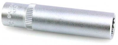 Hlavice nástrčná 1/4" 9 mm, 12hranná, prodloužená 50 mm - ASTA 542209
