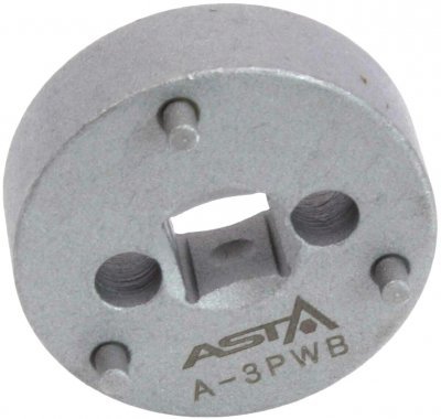 Adaptér na zatlačení brzdových pístků, 3 piny, pro VAG, Renault, Volvo - ASTA A-3PWB