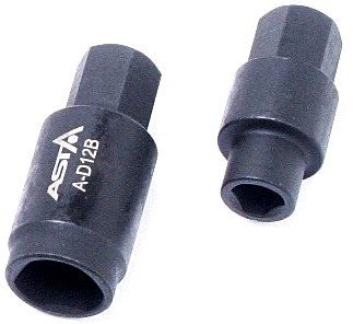 Hlavice - kľúče na nastavenie vstrekovacieho čerpadla diesel VAG, 7 a 12,6 mm - ASTA A-D12B
