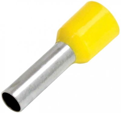 Dutinové elektrické konektory - dutinky 6 mm2, 100 ks - ASTA A-YE6012