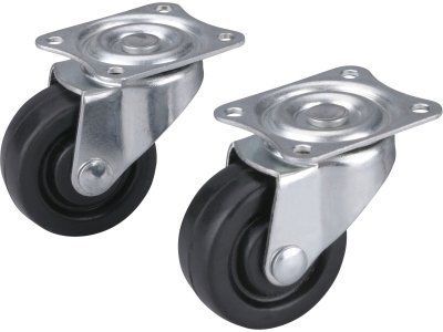 Kolečka otočná z tvrdé pryže, sada 2ks, průměr 40mm EXTOL CRAFT