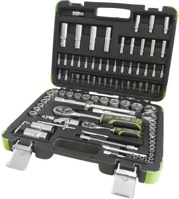 Hlavice nástrčné, sada 94ks, 1/4", 1/2" EXTOL CRAFT