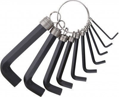 L-klíče IMBUS, sada 10ks, 2-14mm EXTOL CRAFT
