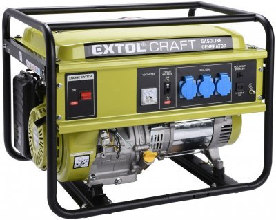 Elektrocentrála benzínová, 13HP/5,5kW EXTOL CRAFT